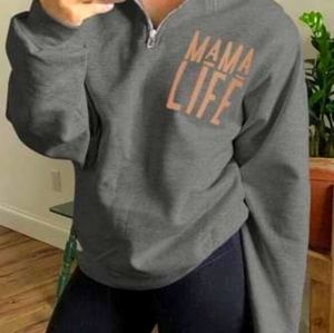 Mama life zip up